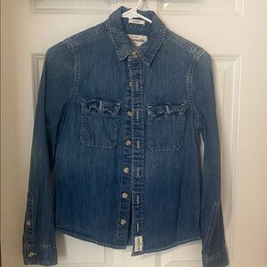 Abercrombie Blue Denim Shirt